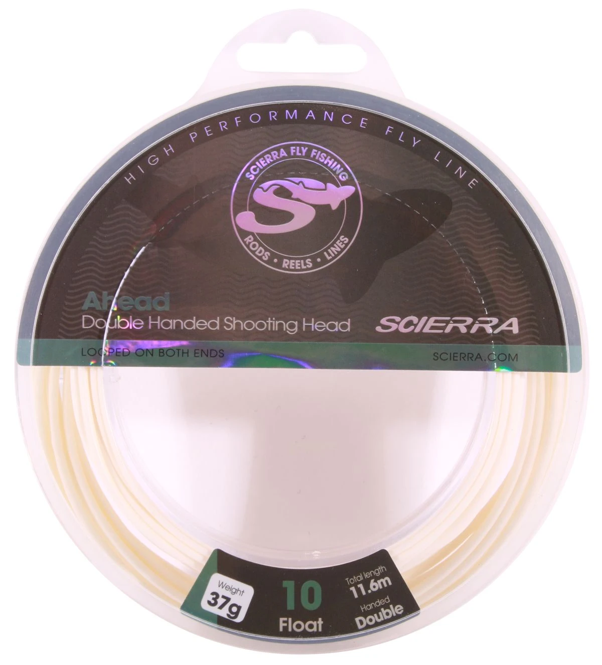 Scierra Ahead Shooting Head Double Hand #8 F 10,4m 29gr White 3 Scierra Ahead Shooting Head Double Hand #8 F 10,4m 29gr White