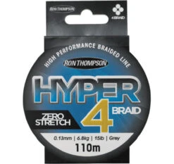 Ron Thompson Hyper 4-Braid 110m 0.20mm 9.9kg-22lb Grey -Fish Tackle 3616f7d8b05eaf08