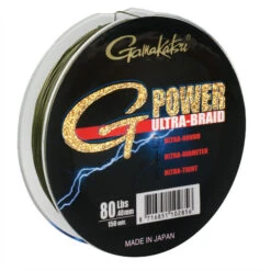 Gamakatsu G-Power Ultra Braid 0,20mm (150m) 25lbs -Fish Tackle 533f5827db48aa4f