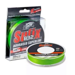 Sufix 832 Advanced Superline Neon Lime 250m 0,38mm 36kg (Braid)