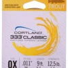 Cortland 333 Classic Tapered Leader 5X -Fish Tackle ab520e22b464e79c