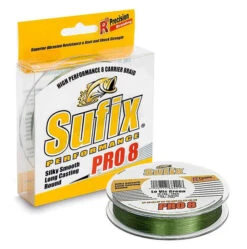 Sufix Performance Pro 8 Lo Vis Green 135m 0,24mm 19.5kg (Dyneema)