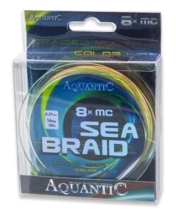 Aquantic 8x MC Sea-Braid 300m Multicolor 0,33mm