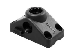 Scotty Side/Deck Mounting Bracket, Locking, Black