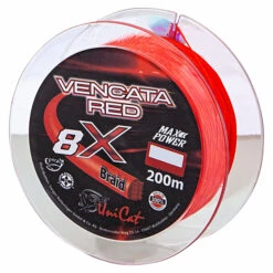Unicat Vencata Red 8X Braid 200 Mtr 0,60mm